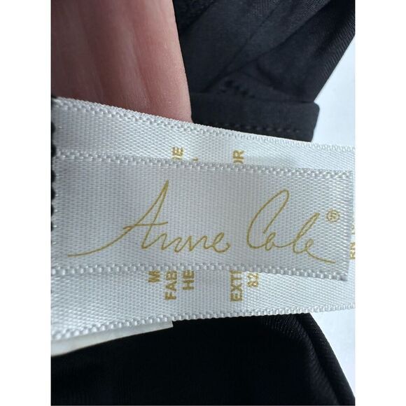 Anne Cole Women's Black High Waist Shirred Swim Bottom Size 18W - Picture 4 of 10